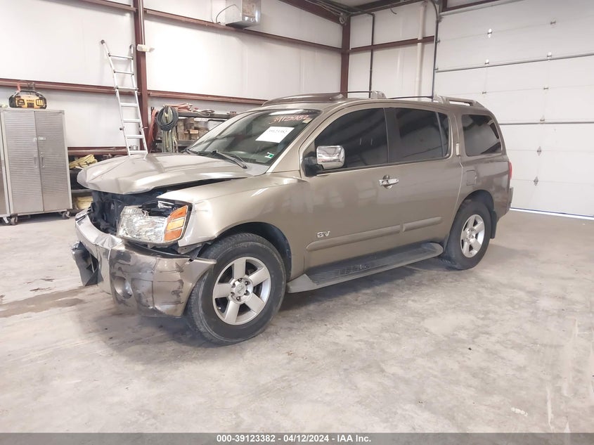 2006 Nissan Armada Se VIN: 5N1AA08A06N723160 Lot: 39123382