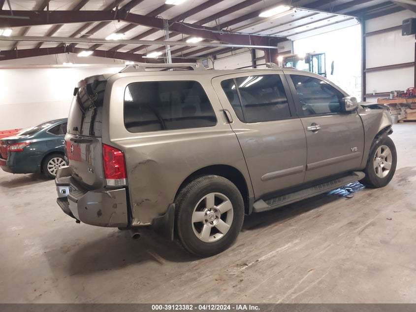 2006 Nissan Armada Se VIN: 5N1AA08A06N723160 Lot: 39123382