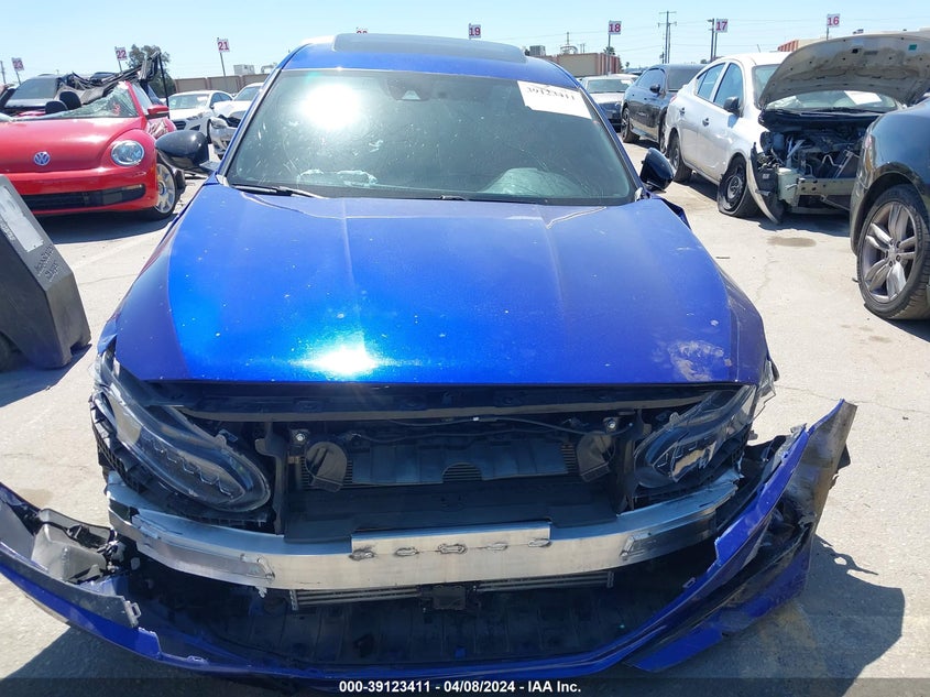 VIN 1HGCV2F37NA005713 2022 HONDA ACCORD SPORT 2.0T