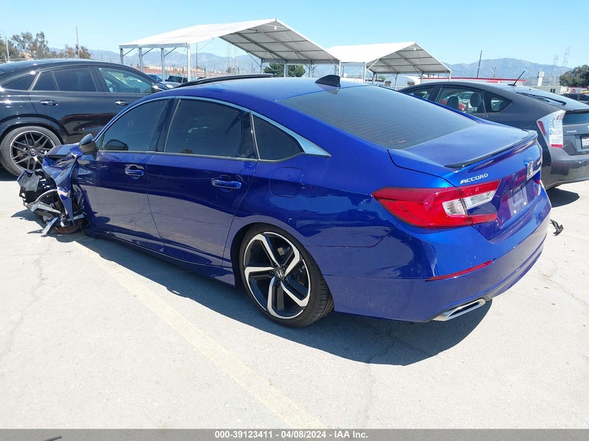 VIN 1HGCV2F37NA005713 2022 HONDA ACCORD SPORT 2.0T