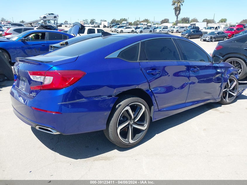 VIN 1HGCV2F37NA005713 2022 HONDA ACCORD SPORT 2.0T