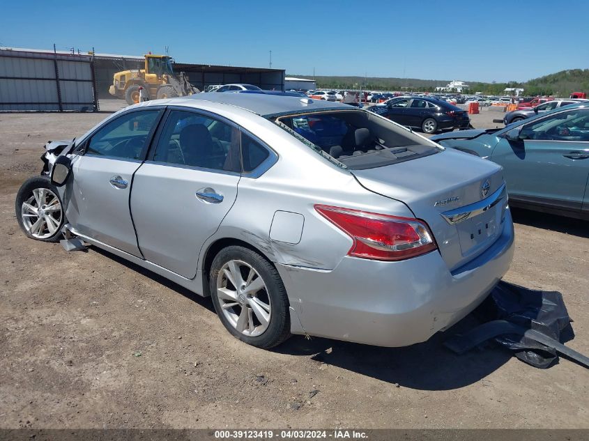 2013 Nissan Altima 2.5 Sl VIN: 1N4AL3AP4DN458101 Lot: 39123419