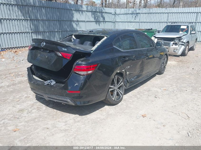 2020 Nissan Sentra Sr Xtronic Cvt VIN: 3N1AB8DV3LY279654 Lot: 39123517