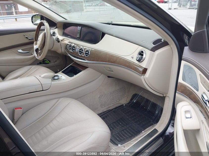 2014 Mercedes-Benz S 550 VIN: WDDUG8CB1EA007216 Lot: 39123592