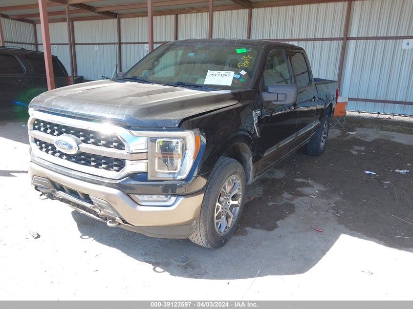 VIN 1FTFW1E84MFC79324 2021 FORD F-150 KING RANCH
