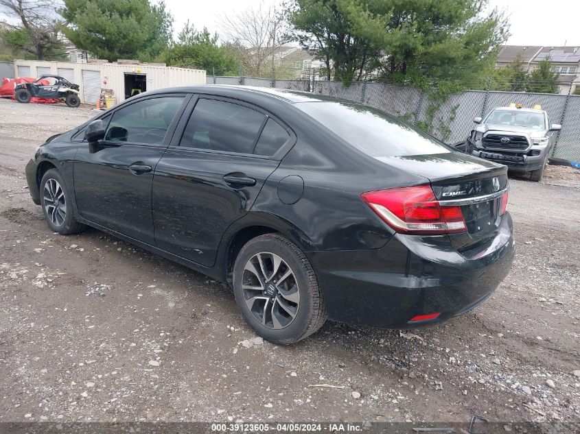 2013 Honda Civic Ex VIN: 19XFB2F84DE280239 Lot: 40924845