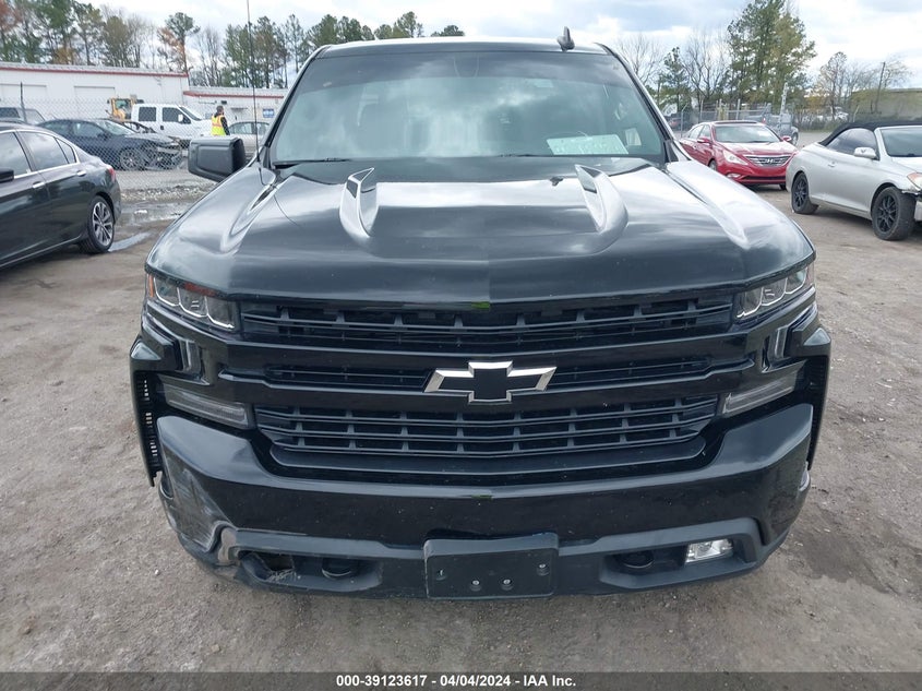 2021 CHEVROLET SILVERADO 1500 4WD  SHORT BED RST - 3GCUYEED7MG260836