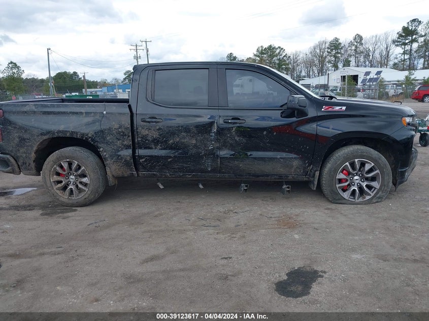 2021 CHEVROLET SILVERADO 1500 4WD  SHORT BED RST - 3GCUYEED7MG260836