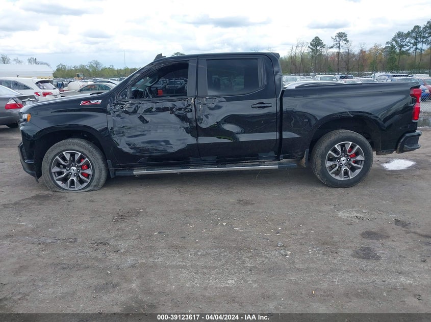 2021 CHEVROLET SILVERADO 1500 4WD  SHORT BED RST - 3GCUYEED7MG260836