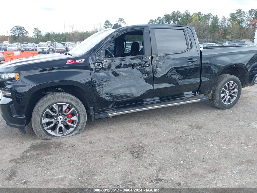 2021 CHEVROLET SILVERADO 1500 4WD  SHORT BED RST - 3GCUYEED7MG260836