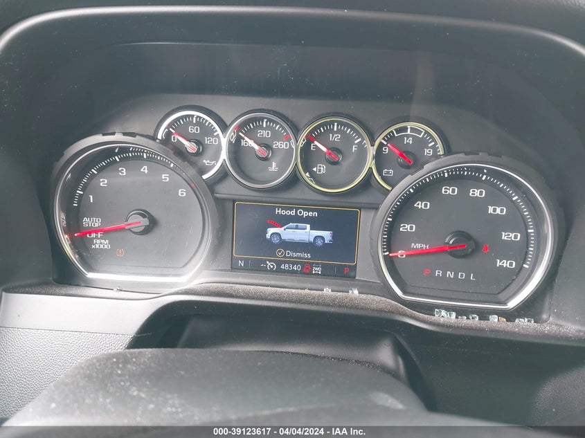 2021 CHEVROLET SILVERADO 1500 4WD  SHORT BED RST - 3GCUYEED7MG260836