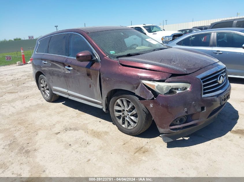 2013 Infiniti Jx35 VIN: 5N1AL0MN4DC304613 Lot: 39123751