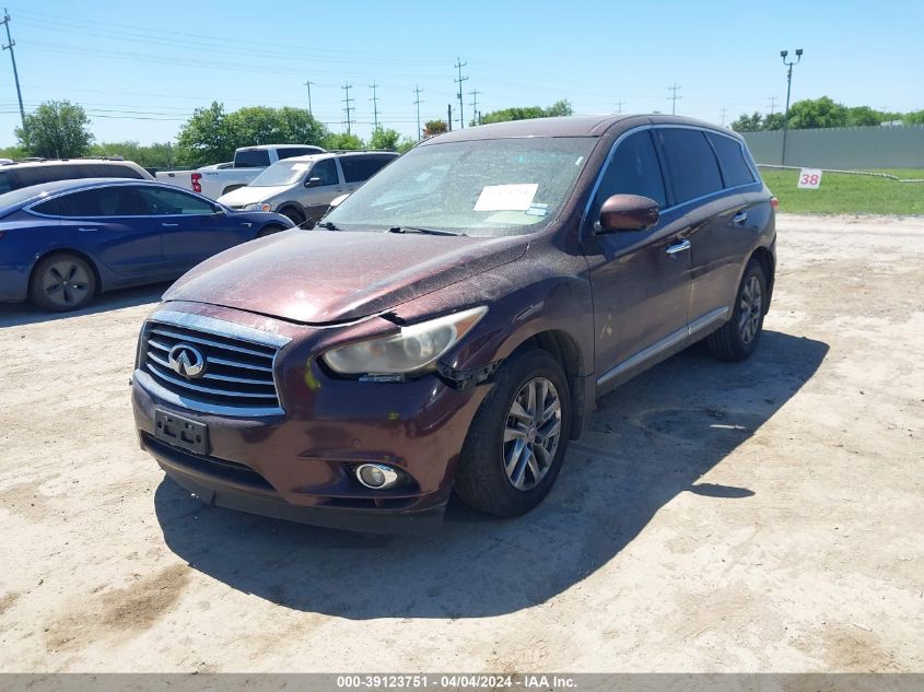 2013 Infiniti Jx35 VIN: 5N1AL0MN4DC304613 Lot: 39123751