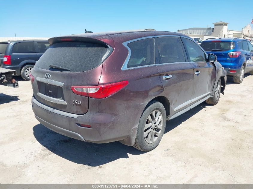 2013 Infiniti Jx35 VIN: 5N1AL0MN4DC304613 Lot: 39123751