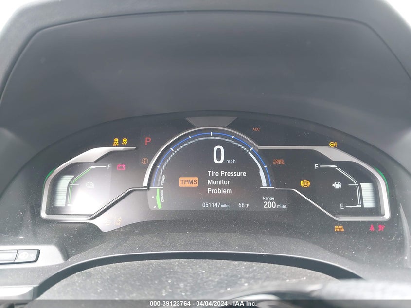 VIN JHMZC5F1XMC001364 2021 HONDA CLARITY PLUG-IN HYBRID