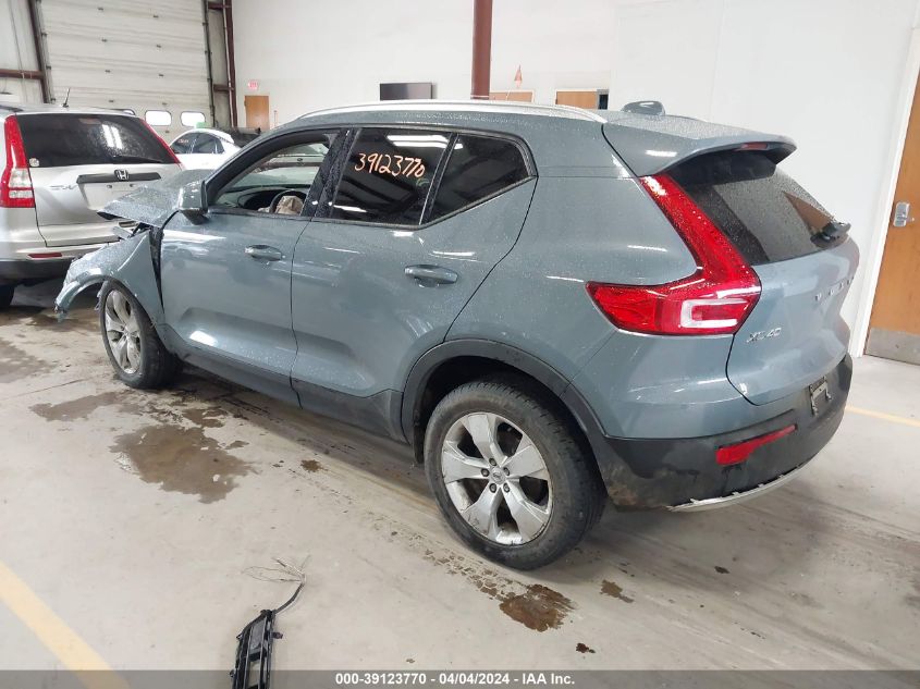 2020 Volvo Xc40 T5 Momentum VIN: YV4162UK1L2331959 Lot: 39123770