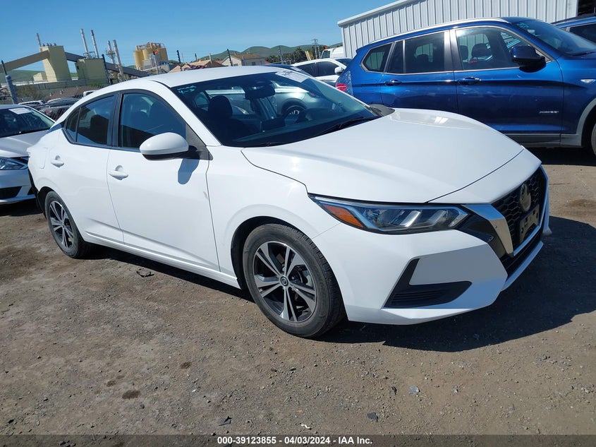 VIN 3N1AB8CV4MY216016 2021 NISSAN SENTRA SV XTRONIC CVT