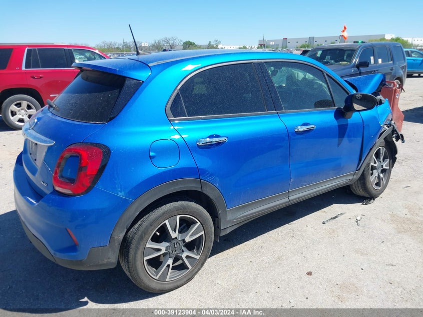 2021 Fiat 500X Pop Awd VIN: ZFBNF3A13MP945859 Lot: 39123904