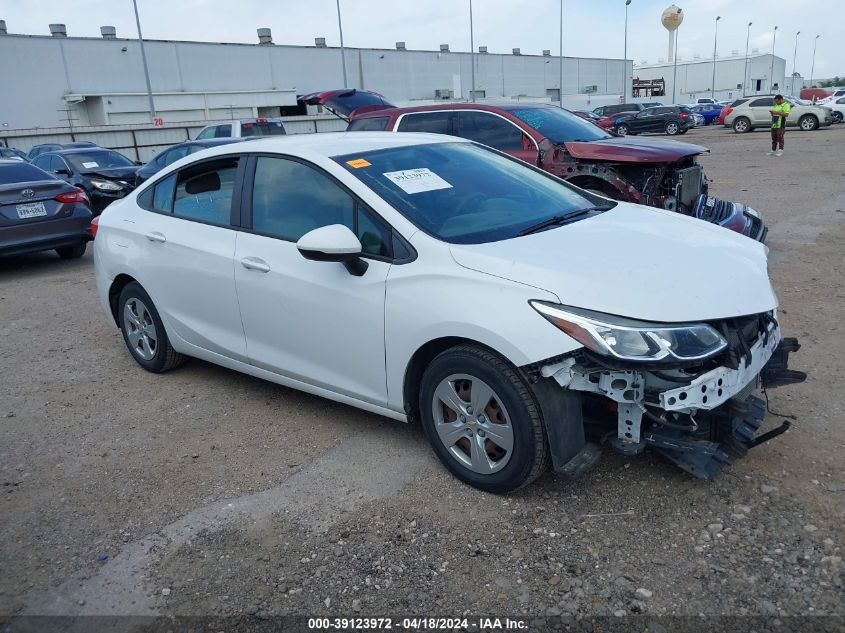 2017 Chevrolet Cruze Ls Auto VIN: 1G1BC5SM9H7203980 Lot: 39123972