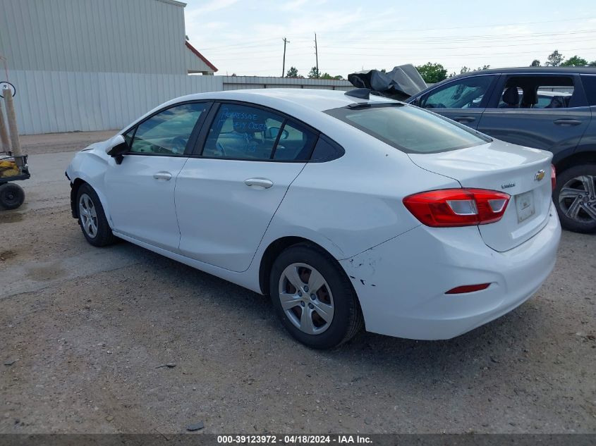 2017 Chevrolet Cruze Ls Auto VIN: 1G1BC5SM9H7203980 Lot: 39123972