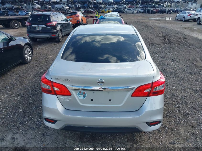 2019 Nissan Sentra S VIN: 3N1AB7AP2KY205303 Lot: 39124009