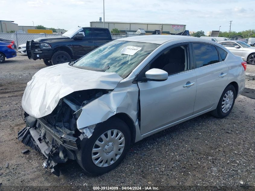 2019 Nissan Sentra S VIN: 3N1AB7AP2KY205303 Lot: 39124009