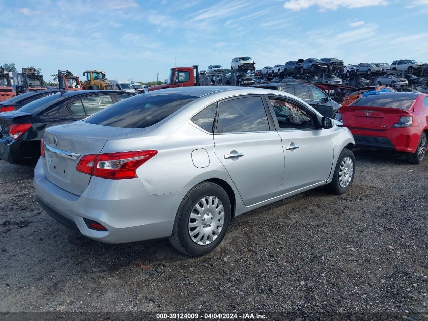 2019 Nissan Sentra S VIN: 3N1AB7AP2KY205303 Lot: 39124009