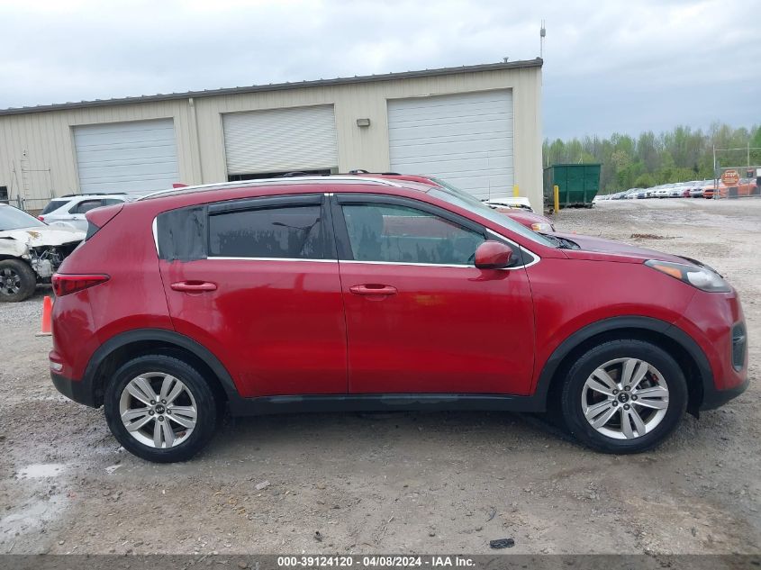 2017 Kia Sportage Lx VIN: KNDPM3AC7H7290267 Lot: 39124120