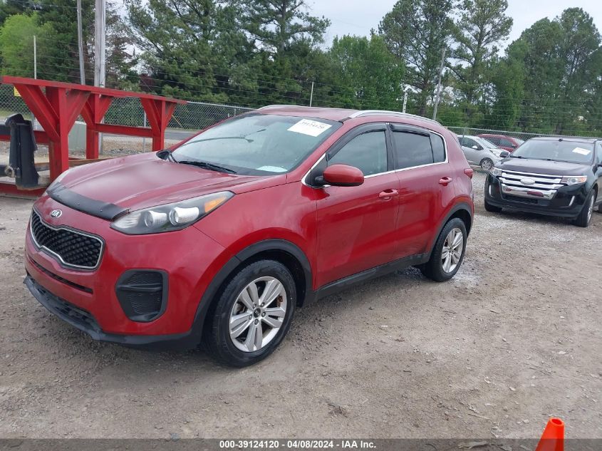 2017 Kia Sportage Lx VIN: KNDPM3AC7H7290267 Lot: 39124120