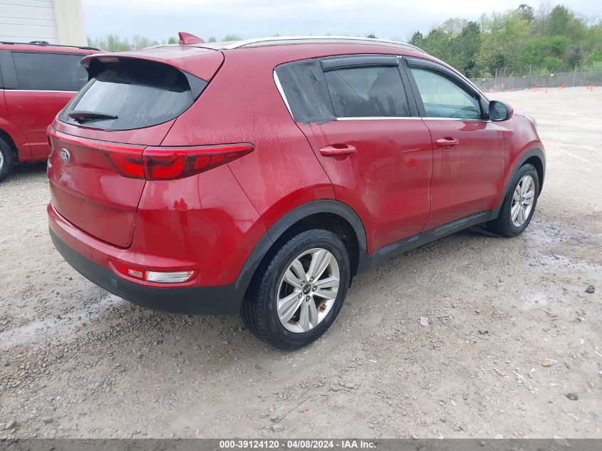 2017 Kia Sportage Lx VIN: KNDPM3AC7H7290267 Lot: 39124120