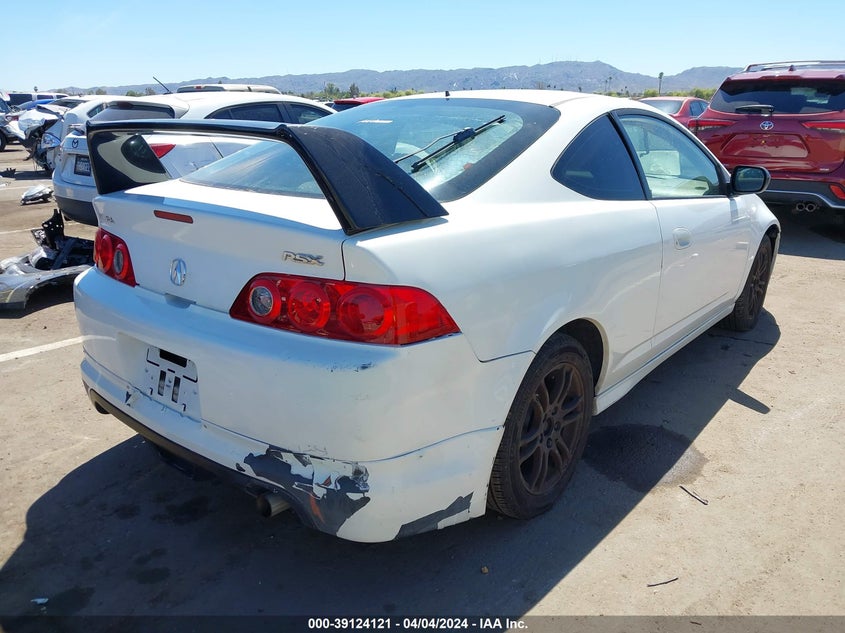 2005 Acura Rsx VIN: JH4DC54895S016505 Lot: 39124121