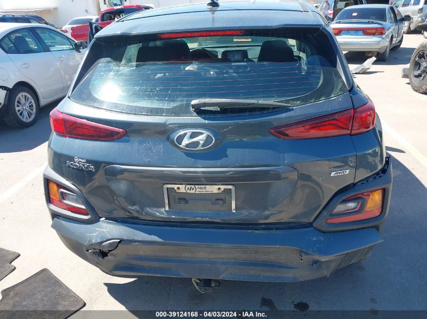 2018 Hyundai Kona Se VIN: KM8K1CAA0JU085426 Lot: 39124168