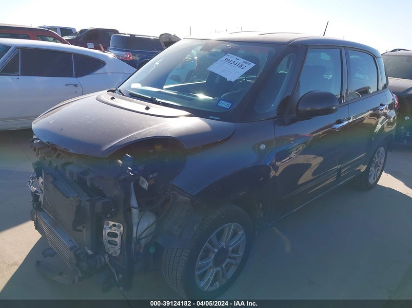 2019 Fiat 500L Pop VIN: ZFBNFAAH5KZ041658 Lot: 39124182