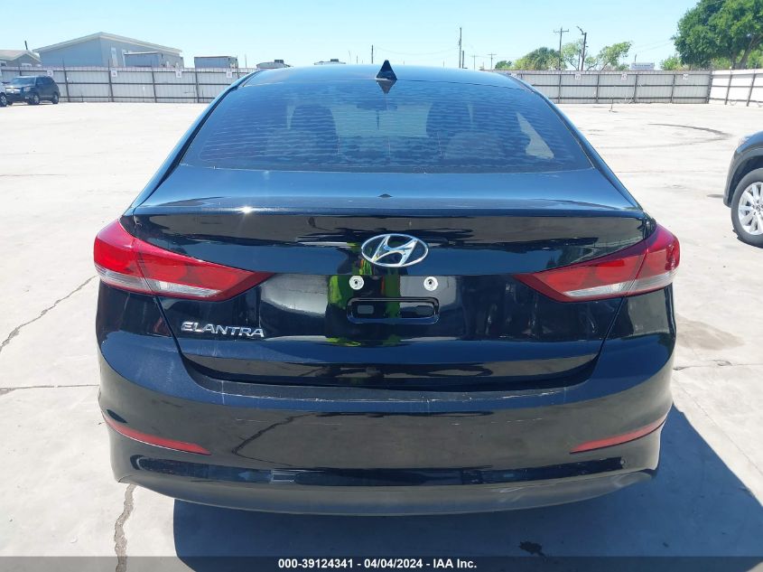 2018 Hyundai Elantra Sel VIN: 5NPD84LF5JH287406 Lot: 39124341