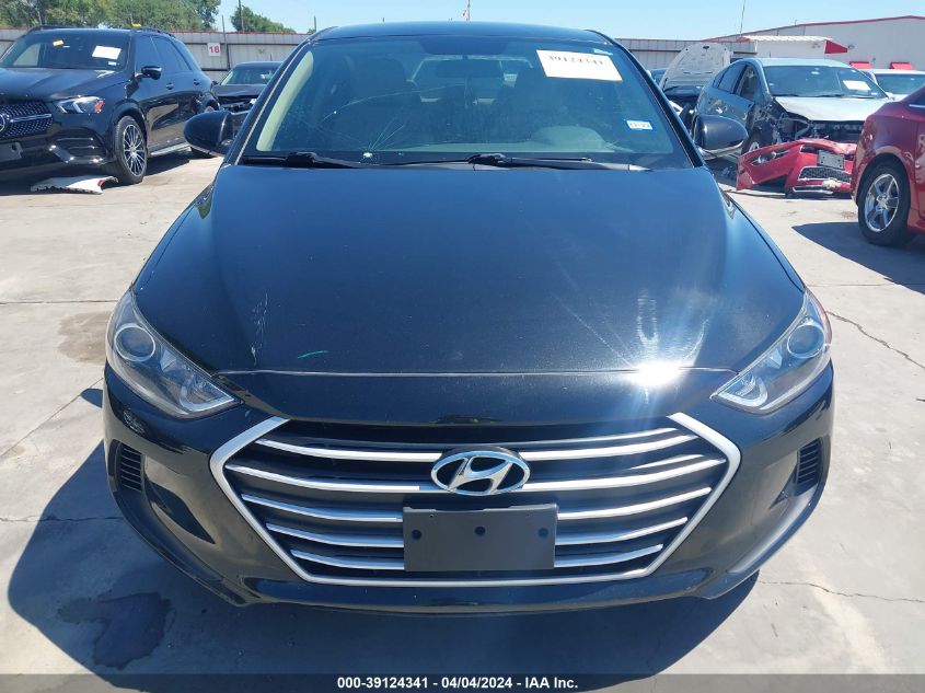 2018 Hyundai Elantra Sel VIN: 5NPD84LF5JH287406 Lot: 39124341