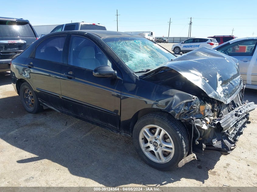 2005 Kia Spectra Ex/Lx/Sx VIN: KNAFE12195513346 Lot: 39124364