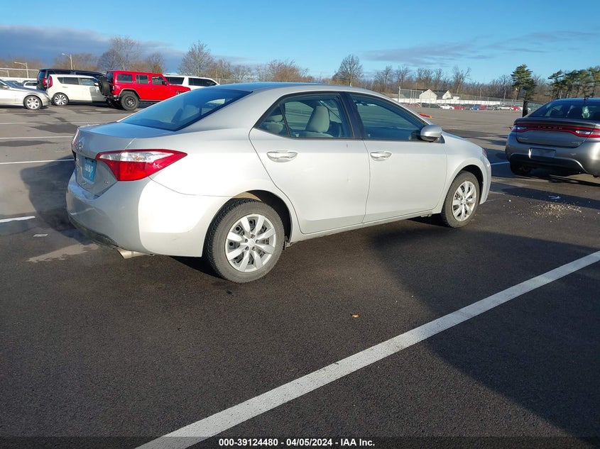 2016 TOYOTA COROLLA LE - 2T1BURHE5GC742251