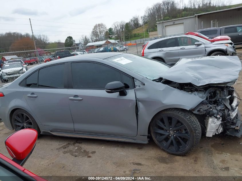 2021 Toyota Corolla Se Apex Edition VIN: 5YFM4MCE9MP081001 Lot: 39124572