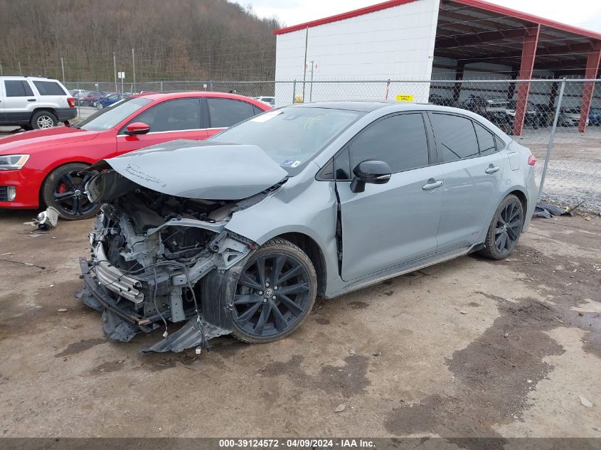 2021 Toyota Corolla Se Apex Edition VIN: 5YFM4MCE9MP081001 Lot: 39124572