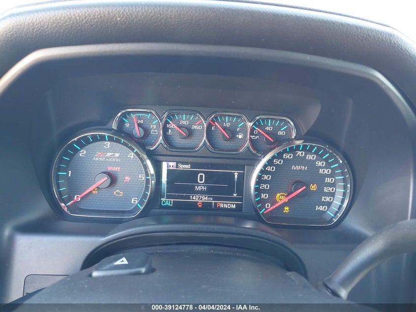 2016 CHEVROLET SILVERADO 1500 2LZ - 3GCUKSEC1GG191430