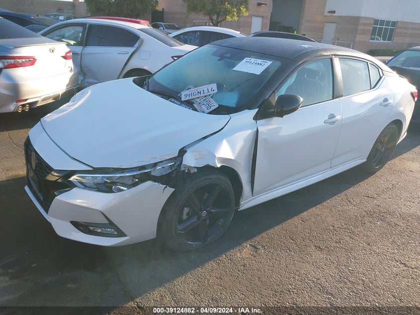 VIN 3N1AB8DVXPY304989 2023 NISSAN SENTRA SR