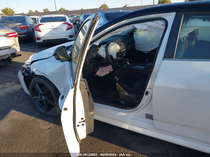 VIN 3N1AB8DVXPY304989 2023 NISSAN SENTRA SR