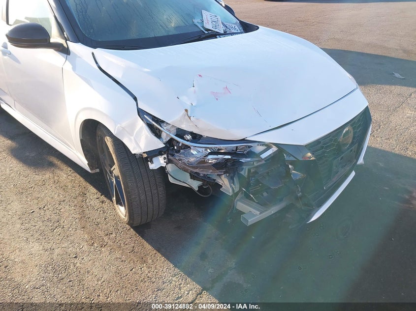 VIN 3N1AB8DVXPY304989 2023 NISSAN SENTRA SR