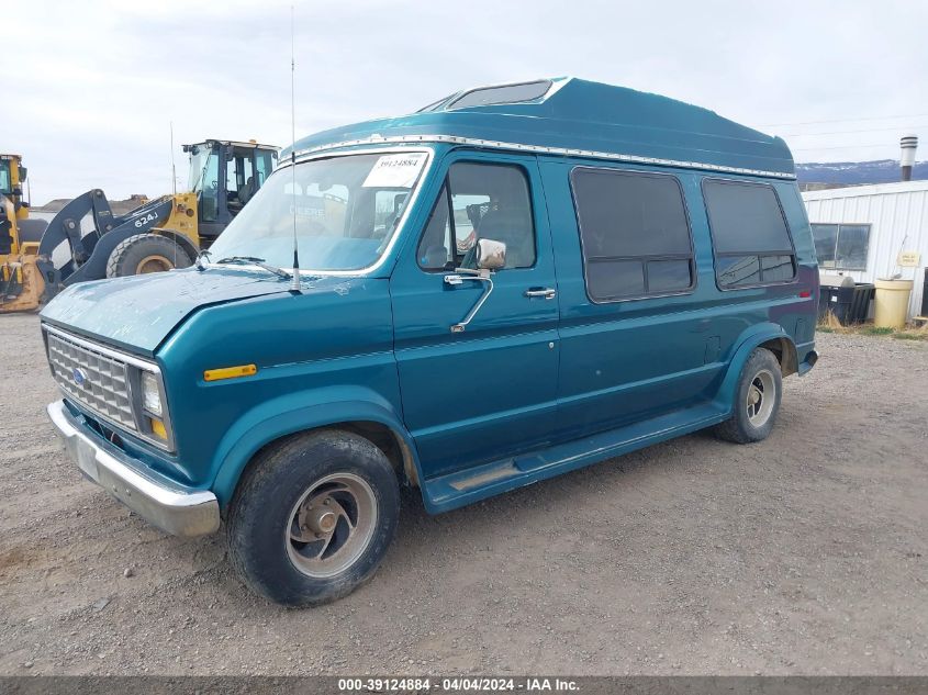 1991 Ford Econoline E150 Van VIN: 1FDEE14H7MHB15436 Lot: 39124884