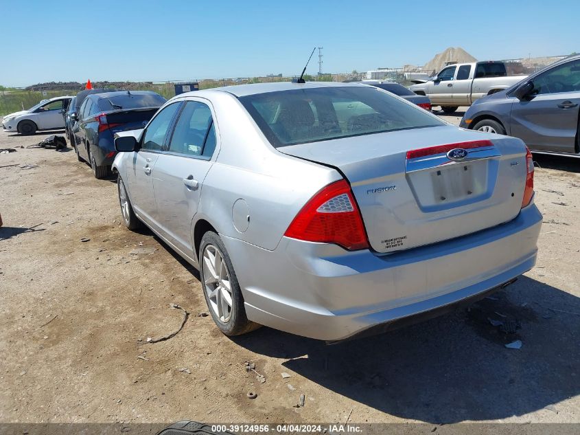 2010 Ford Fusion Sel VIN: 3FAHP0JA9AR425083 Lot: 39124956
