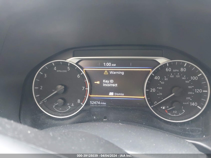 VIN 1N4BL4BV9LC272877 2020 NISSAN ALTIMA S
