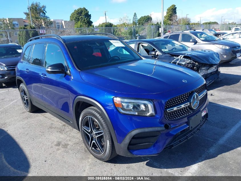 2020 Mercedes-Benz Glb 250 4Matic VIN: W1N4M4HB0LW037823 Lot: 39125314