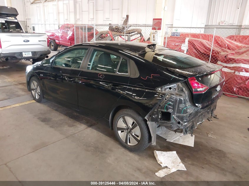 2019 Hyundai Ioniq Hybrid Blue VIN: KMHC65LC3KU166065 Lot: 39125446