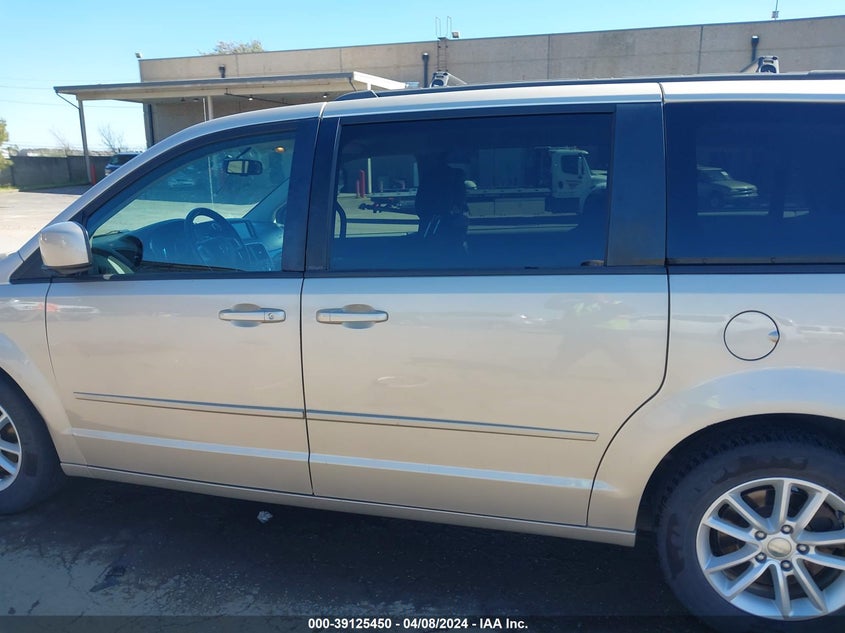 2013 DODGE GRAND CARAVAN SXT - 2C4RDGCG3DR514949