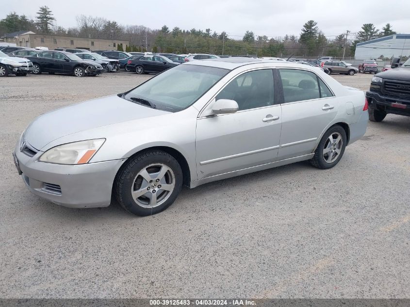 JHMCN36406C000578 | 2006 HONDA ACCORD HYBRID